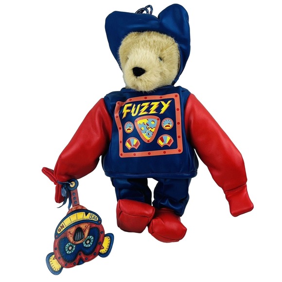 Santa's Workshop‎ Robot Fuzzy Vanderbear Plush Bear 12" North Pole NABCO 1993 - Picture 1 of 5